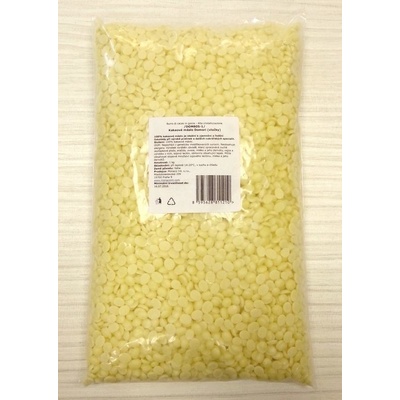Domori Kakaové máslo v peckách 100% 1000 g