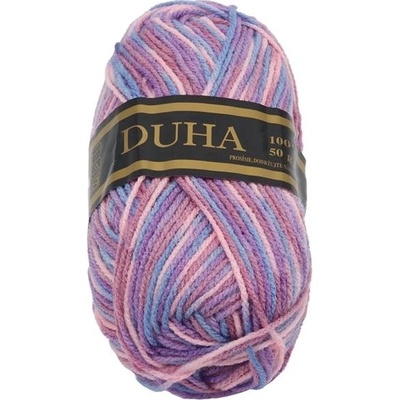Dúha 50 g – 008 ružová, fialová, modrá