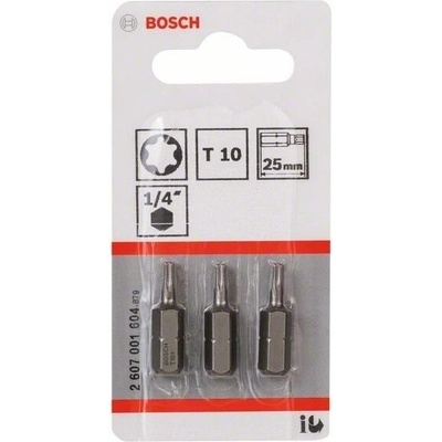 Bosch T10 25 mm 3 ks 2607001604