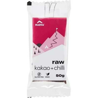 Marva RAW Tyčinka kakao & chilli 50 g