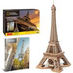 CubicFun CubicFun Пъзел 3D National Geographic Eiffel Tower (Paris) 80ч