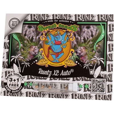 Sweet Seeds Runtz XL AUTO semienka neobsahujú THC 3 ks