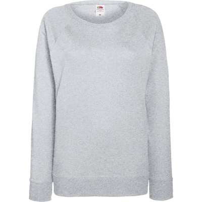 Fruit of the Loom COTT | FOL | Дамски суитшърт Lady-Fit LW Raglan, сив цвят, XS (16214661000)