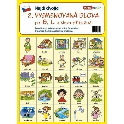 Infoa - Najdi dvojici - 2. Vyjmenovaná slova po