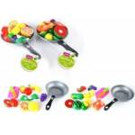 Mega Creative Fruits and vegetables for slicing in a pan