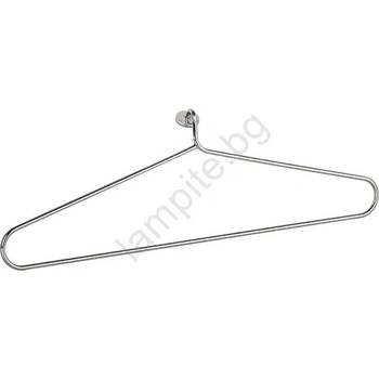 Bemeta Сушилник за кърпи 45x12, 2 см неръждаема стомана/сребрист (BD0081)