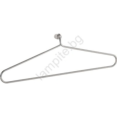 Bemeta Сушилник за кърпи 45x12, 2 см неръждаема стомана/сребрист (BD0081)