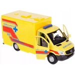Welly Дежурство на Welly City: Играчка линейка Mercedes-Benz Sprinter, 1: 34 (49720D-MSA)