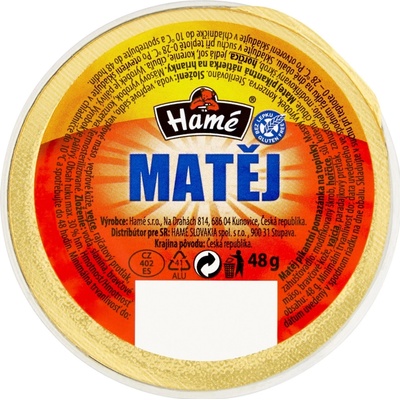 Hamé Pro Labužníky Matěj pikantní pomazánka 48g