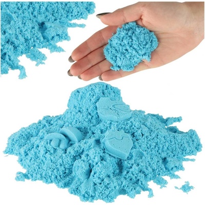 KIK Kinetický písek 1 kg v modrém sáčku