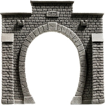 Noch Tunel portál profi 1-koľaj 13,5 x 12,5cm HO