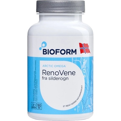 Bioform RenoVene Формула за холестерол и сърце, 180 капсули, Bioform (2382 BFM)