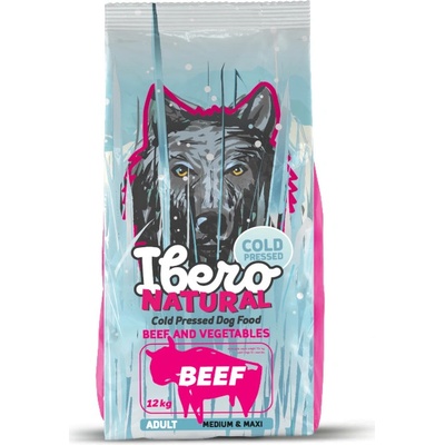 Ibero Natural Cold Pressed Adult Dog Medium & Large Beef 2 kg