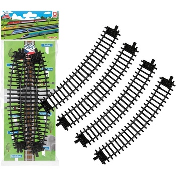 Rappa Naše Železnice koleje 4 ks zahnuté