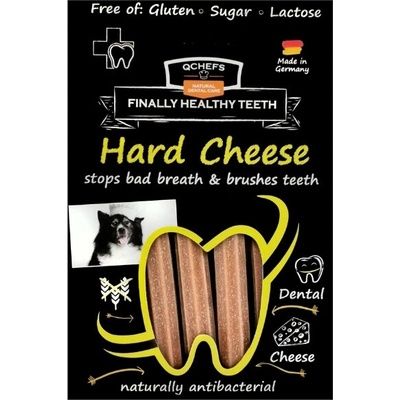 Qchefs Hard Cheese tyčinky na čistenie zubov 100 g