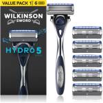 Wilkinson Sword Hydro5 самобръсначка + резервни ножчета 5 бр