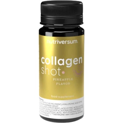 Nutriversum Collagen Shot | with Glycine, Vitamin C & Hyaluronic Acid [60 мл] Ананас