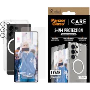 CARE by PanzerGlass Комплект CARE by PanzerGlass Bundle за Samsung Galaxy S25 Ultra 3in1 Case, Hoops, UWF