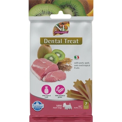 N&D Farmina Tropical Selection dog Dental Treat mini pork 60 g