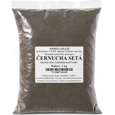 Krmiva Hulín Černý kmín Černucha Setá Jemně mleté výlisky 1 kg