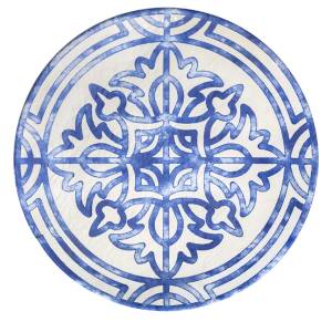 Kulsan KN-TILDA-SEVILLA-Плато кръгло Ø40xh3, 9cm (11940. CW. SEV) (013701)