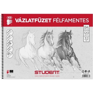 ICO Скицник ICO Student B4 с половин лист (7500117003)