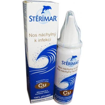 Stérimar Cu nosný mikrosprej s obsahom morskej vody a medi 50 ml