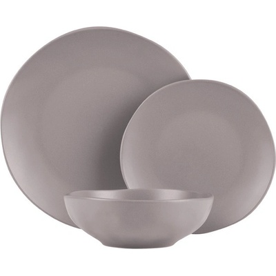 BERLINGERHAUS BH-10023 Jedálenská sada tanierov Taupe Collection 18 ks