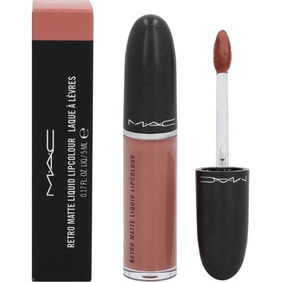 MAC Retro Matte Liquid Lipcolour matný tekutý rúž Burnt Spice 5 ml