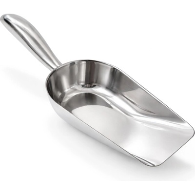 GastroKitchen Nerezová lopatka na sypké suroviny - 14 x 8 cm | Gastrokitchen