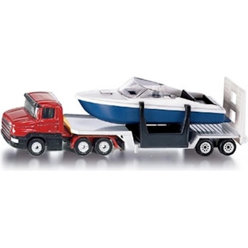 Siku Blister Podvalník s člnom 1:87