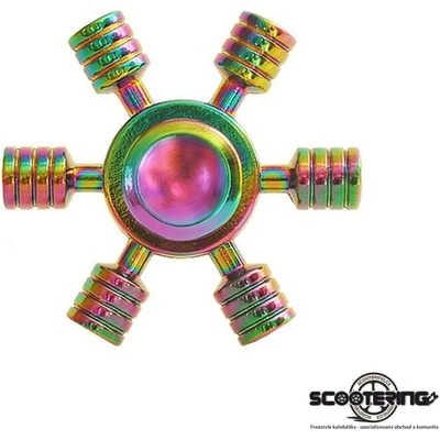 Spinner METALLIC Rainbow UFO