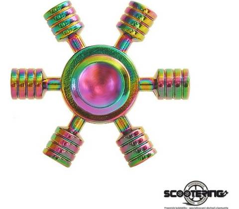 Spinner METALLIC Rainbow UFO