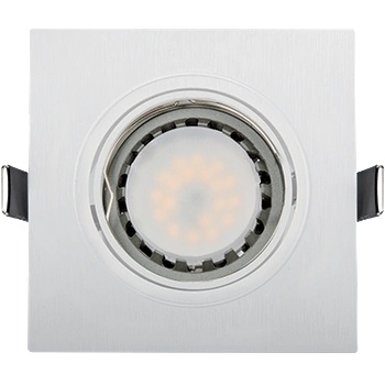 ELMARK Led ПЛАСТМАСОВА КВАДРАТНА ЛУНА par 16 5, 5w 2700-30 (92s105ww/w)