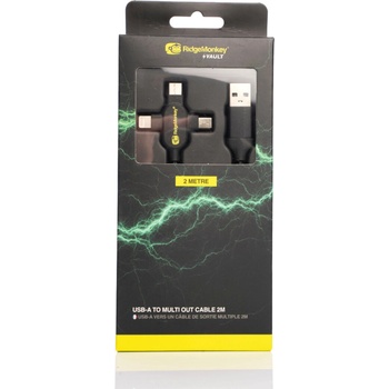 Kábel RidgeMonkey USB-A na viacúčelový výstup 2 m