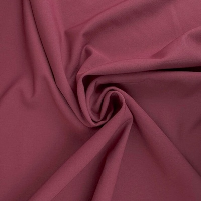Kepr Twill elastický „4-way“ – Fialová růžová tmavá
