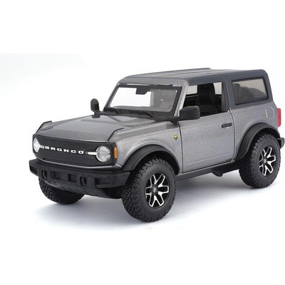 Maisto SP EDITION Джип 2021 Ford Bronco 1: 24 сив (1009895F)