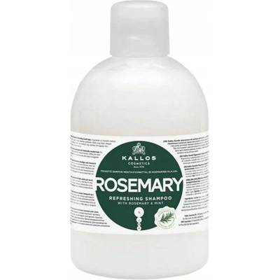 Kallos Osviežujúci šampón s rozmarínom a mätou 1000 ml
