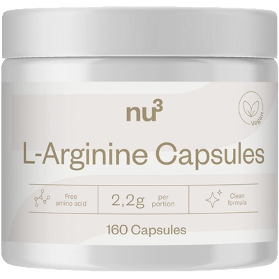 nu3 L-Arginin Capsules - 160 капсули