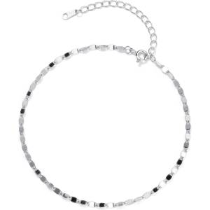 Silenti Jewelry Сребърна гривна за крак "Ара