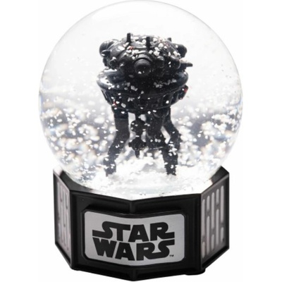 CurePink: Těžítko sněhová koule Star Wars|Hvězdné války 8 x 10 x 8 cm [BN005]