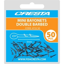 Cresta Mini Bayonets Double Barbed 50 ks