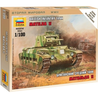 Zvezda Matilda Mk.II 1:100