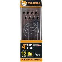 Guru Návazec QM1 Speed Stops Rigs 10cm QM1 vel.10 + N-Gauge 0,25mm 8ks