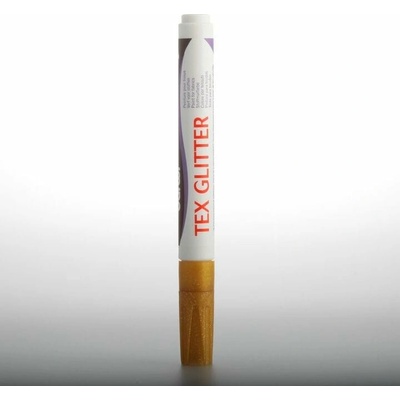 DARWI TEX fixy na textil glitrové 6ml medená