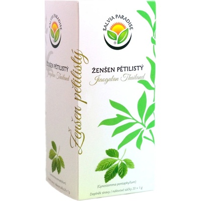 Salvia Paradise Ženšen pětilistý jiaogulan Thailand n. s. 20 x 1 g