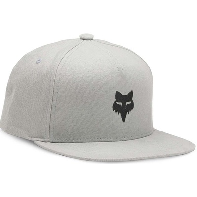 FOX Cyklistická FOX HEAD SNAPBACK šedá