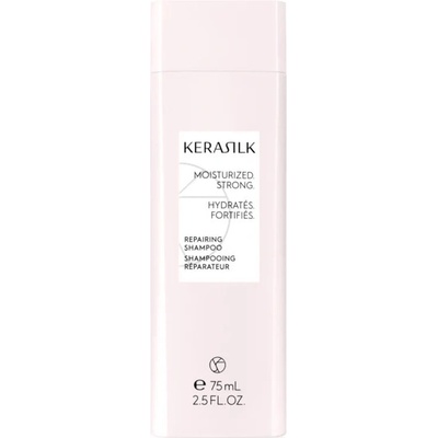 Kerasilk Essentials Repairing Shampoo čisticí a vyživující šampon pro suché a poškozené vlasy 75 ml