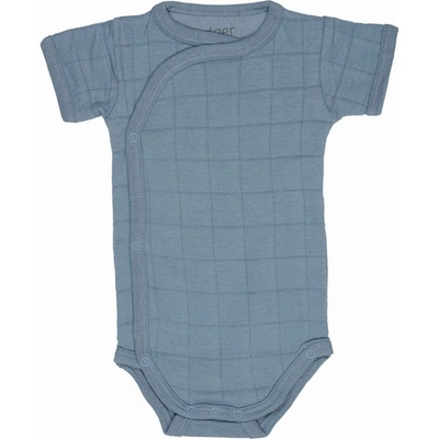 LODGER Body Romper Solid Short Sleeves Ocean