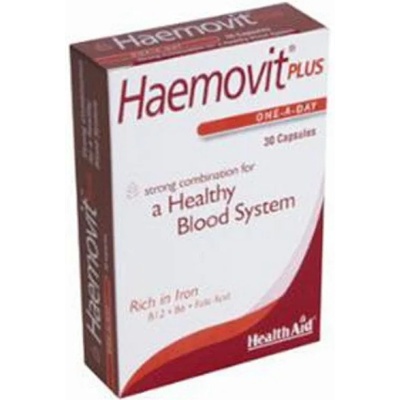 HEALTHAID ХЕЛТ ЕЙД ХЕМОВИТ ПЛЮС 30 КАПСУЛИ / HEALTH AID HAEMOVIT PLUS 30caps